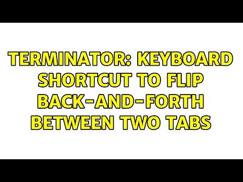 Ubuntu: Terminator: keyboard shortcut to flip back-and-forth between two tabs