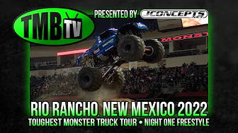 TMB TV Monster Trucks: Rio Rancho, NM 2022 - Night One Freestyle