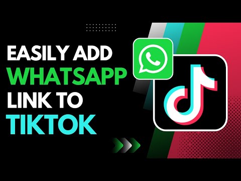 How to Add WhatsApp Link in TikTok !