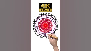 🌈 Colorful Spirograph | ✨DIY Art