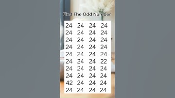 Find the difference between odd number #quiz #odd #numberpuzzle