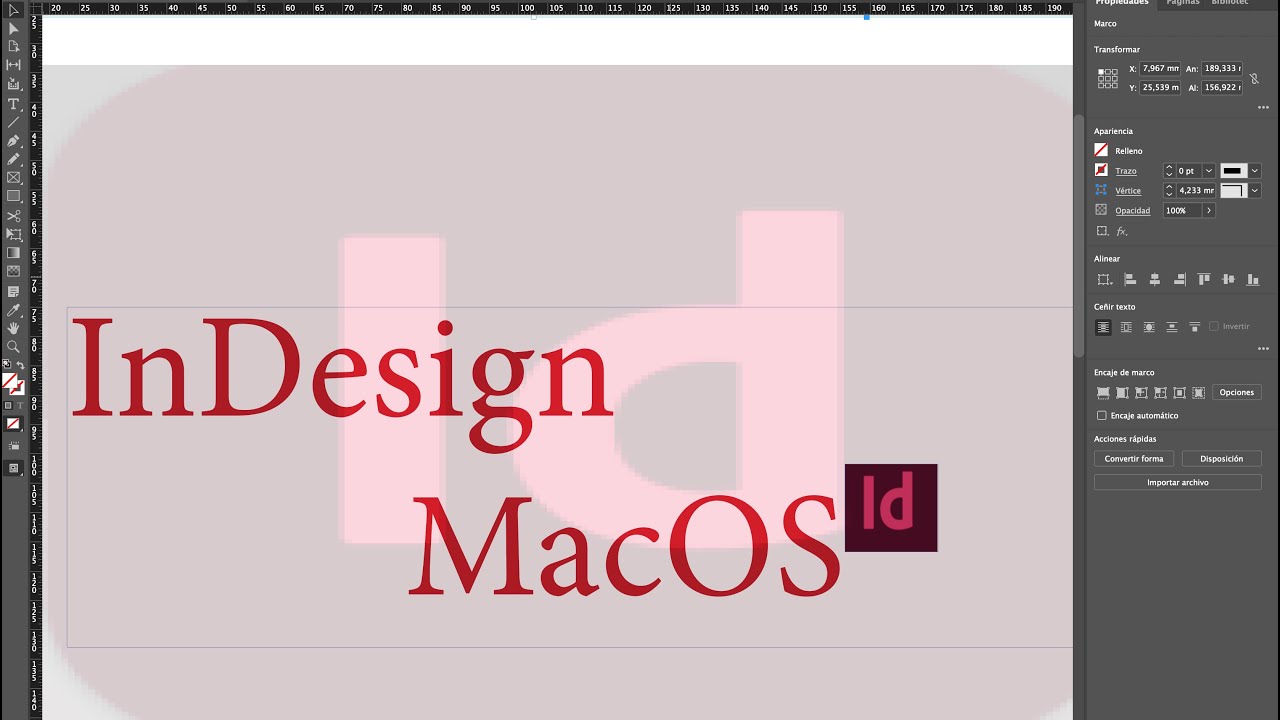 INDESIG PARA MAC APPLE SILICON