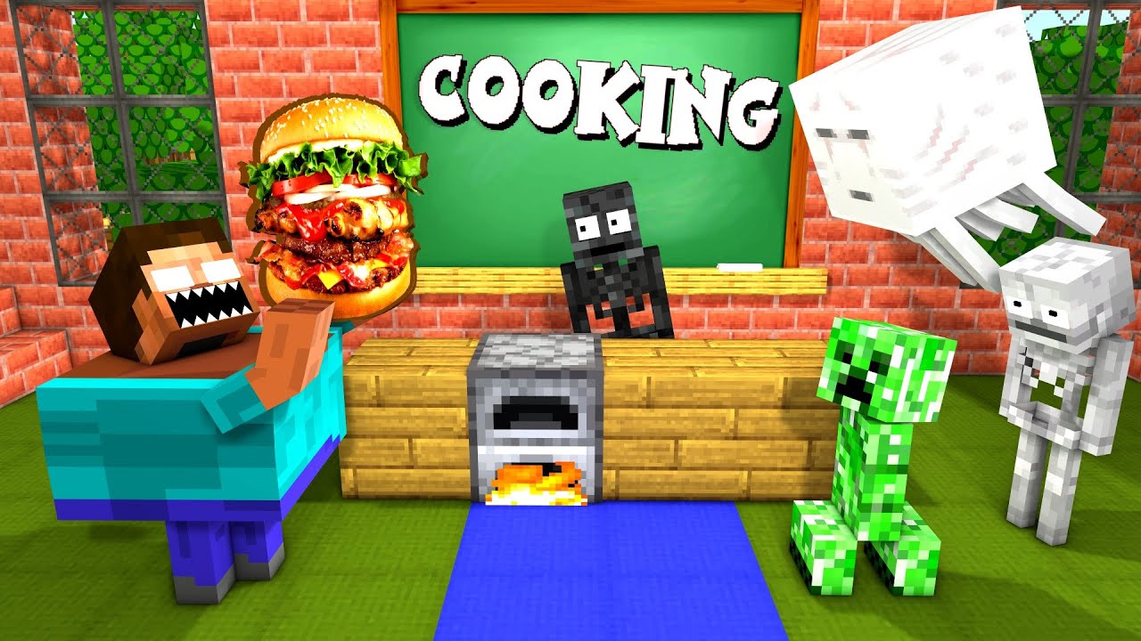 Cooking - Minecraft animation - YouTube
