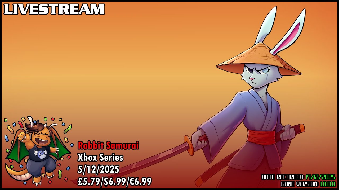 Livestream - Rabbit Samurai (Xbox Series) - #RabbitSamurai - YouTube