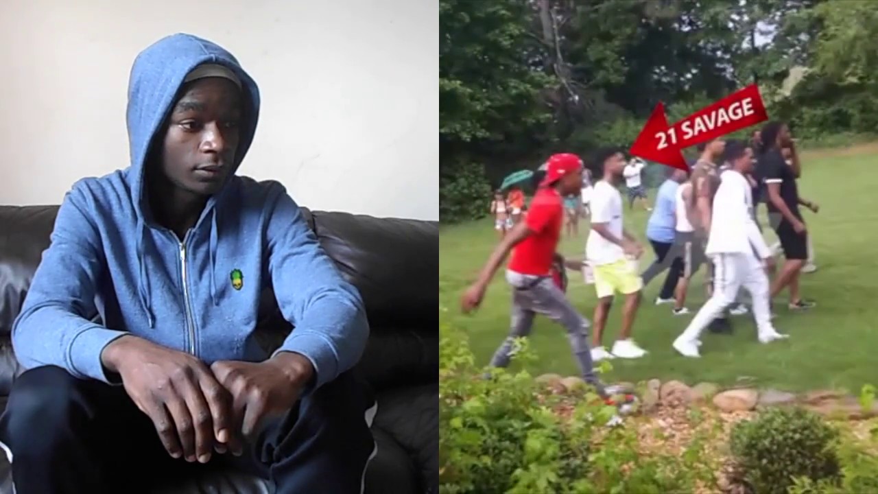 21 Savage Flashes Gun in Pool Party Fight 21 Savage Flashes Gun in Pool Party Fight
