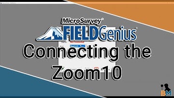 MicroSurvey FieldGenius How To: Connecting the Zoom10 via Bluetooth | Bench Mark