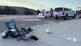 Crash on Los Osos Valley Road overpass snarls Hwy 101 traffic through San Luis Obispo