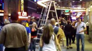 42nd Street NYC at night
