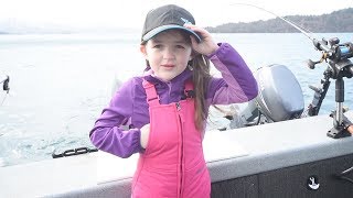 Little Girl Explains Halibut Fishing (BIG FISH in ALASKA!) - KastKing