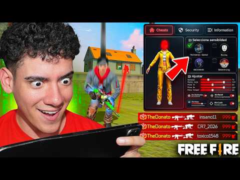 HACKER CONFIGURA MI COMPUTADORA CON EL PANEL DE TODO ROJO EN FREE FIRE !! - TheDonato
