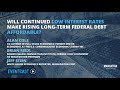 Will Continued Low Interest Rates Make Rising Long-Term Federal Debt Affordable?