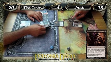 Magic (MTG) Modern: WUR Control vs Junk - Ronda 3 con side - En Ludonia