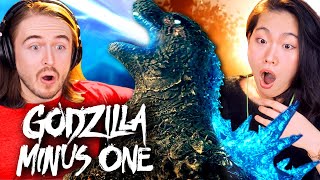 **WE CRY & CHEER** watching Godzilla Minus One (2023) Reaction: FIRST TIME WATCHING
