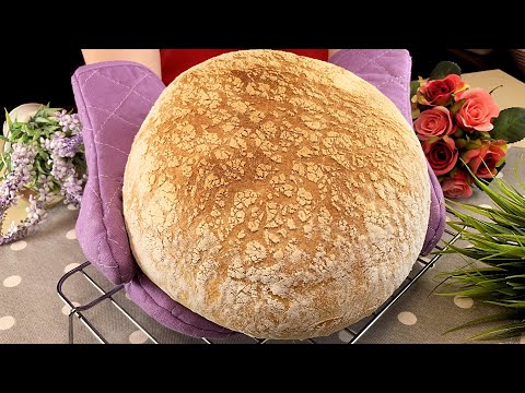 New So haben unsere Großmütter Brot gebacken. Ein altes Rezept für einfaches hausgemachtes Brot.