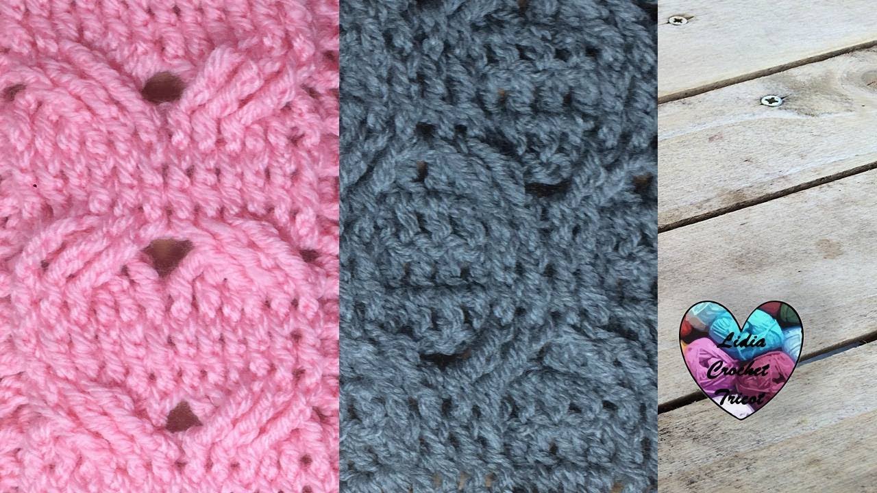 4 Torsades au crochet partie 2