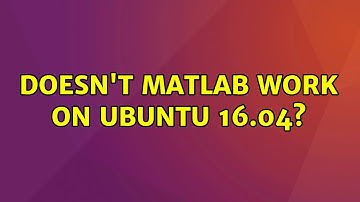 Ubuntu: Doesn