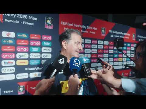 Video CEV Enel EuroVolley 2026 Men: il CT De Giorgi dopo l'eliminazione ai quarti di finale