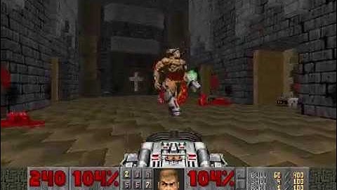 Doom 2 New Gothic Movement 1 Level 12 UV Max in 16:53 (Cyberdemon Halloween)