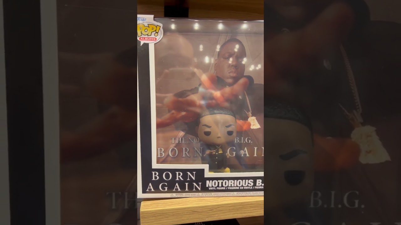 Notorious BIG Born Again Funko pop Album 