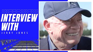 Jerry Jones Interview: Risk Taker By Nature | #LARvsDAL | Dallas Cowboys 2023