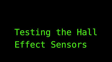 8-Testing The Hall Effect Sensors for DIY Hoist Powered Elevator Controller Version 7.5 Installation