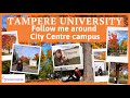 TAMPERE UNIVERSITY - FINLAND | Follow me around City Centre (Keskusta) campus | Sophie Nhat