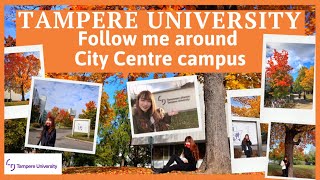 TAMPERE UNIVERSITY - FINLAND | Follow me around City Centre (Keskusta) campus | Sophie Nhat