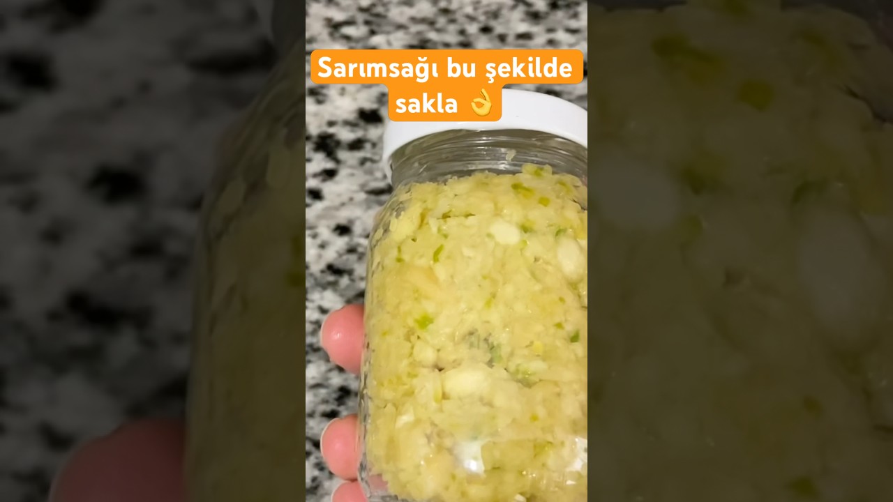 Çürütmeden sarımsak saklama yöntemi ???? hazır pratik yemeğe koymalık dolabımdan eksik etmem #food Çürütmeden sarımsak saklama yöntemi ???? hazır pratik yemeğe koymalık dolabımdan eksik etmem #food