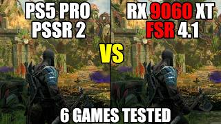 PS5 Pro VS RX 9060 XT 16GB | PSSR 2 VS FSR 4.1 | Is the PS5 Pro Better?