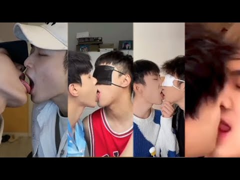 Gay:Compilation of romantic hot passionate kisses from couples.💋💋🥵  รวมจูบสุดโรแมนติกจากคู่รักEp.1🇨🇳