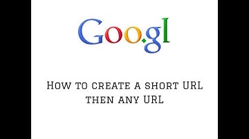 How to create a short URL then any URL!!!