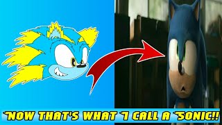 NOW THATS WHAT I CALL A SONIC!! | BlueBolt Reacts To Cartoon Sonic in Sonic 2019 Trailer