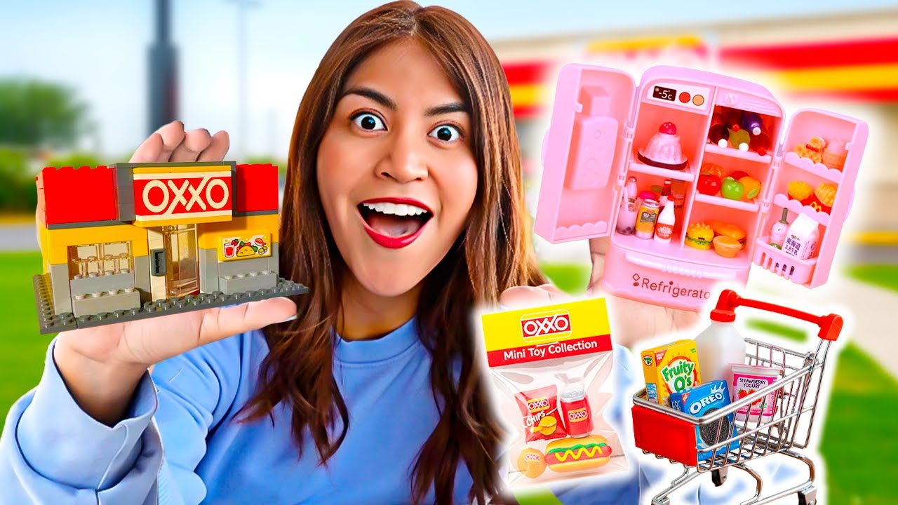 ¡ENCONTRÉ LOS JUGUETES MINIATURA DEL OXXO! 🍟🍔🍕