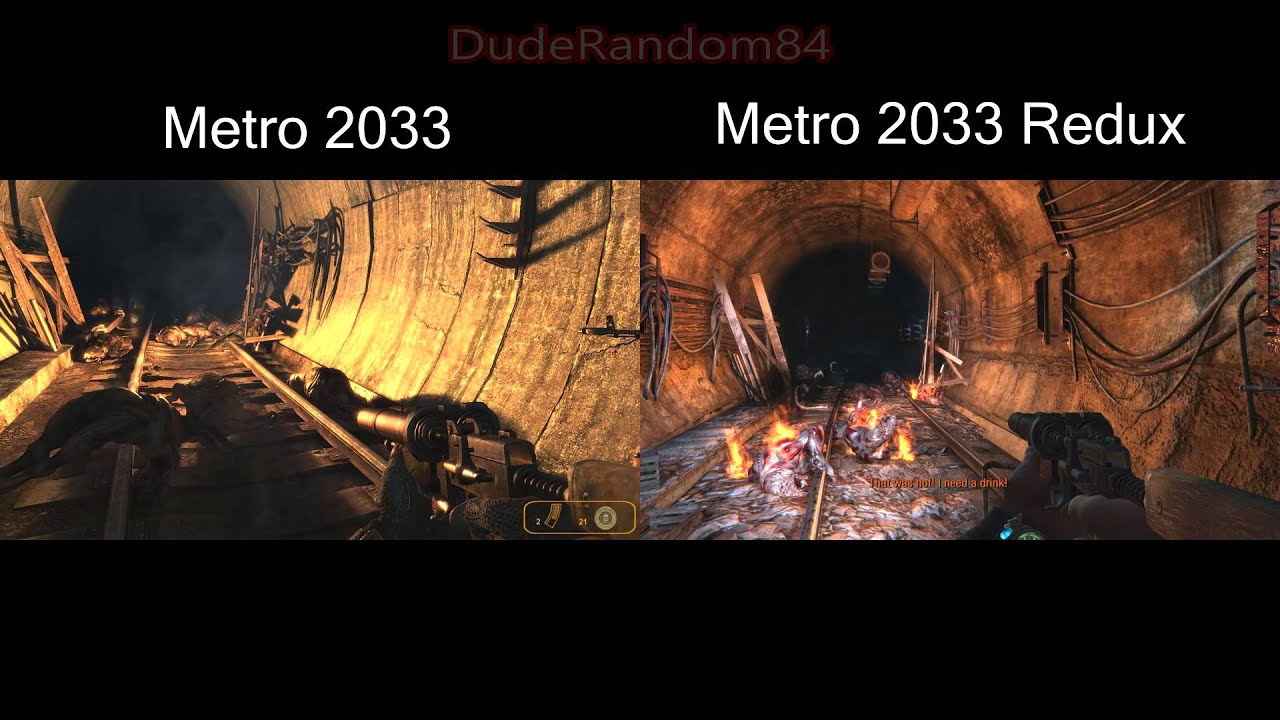 metro 2033 redux vs last light redux