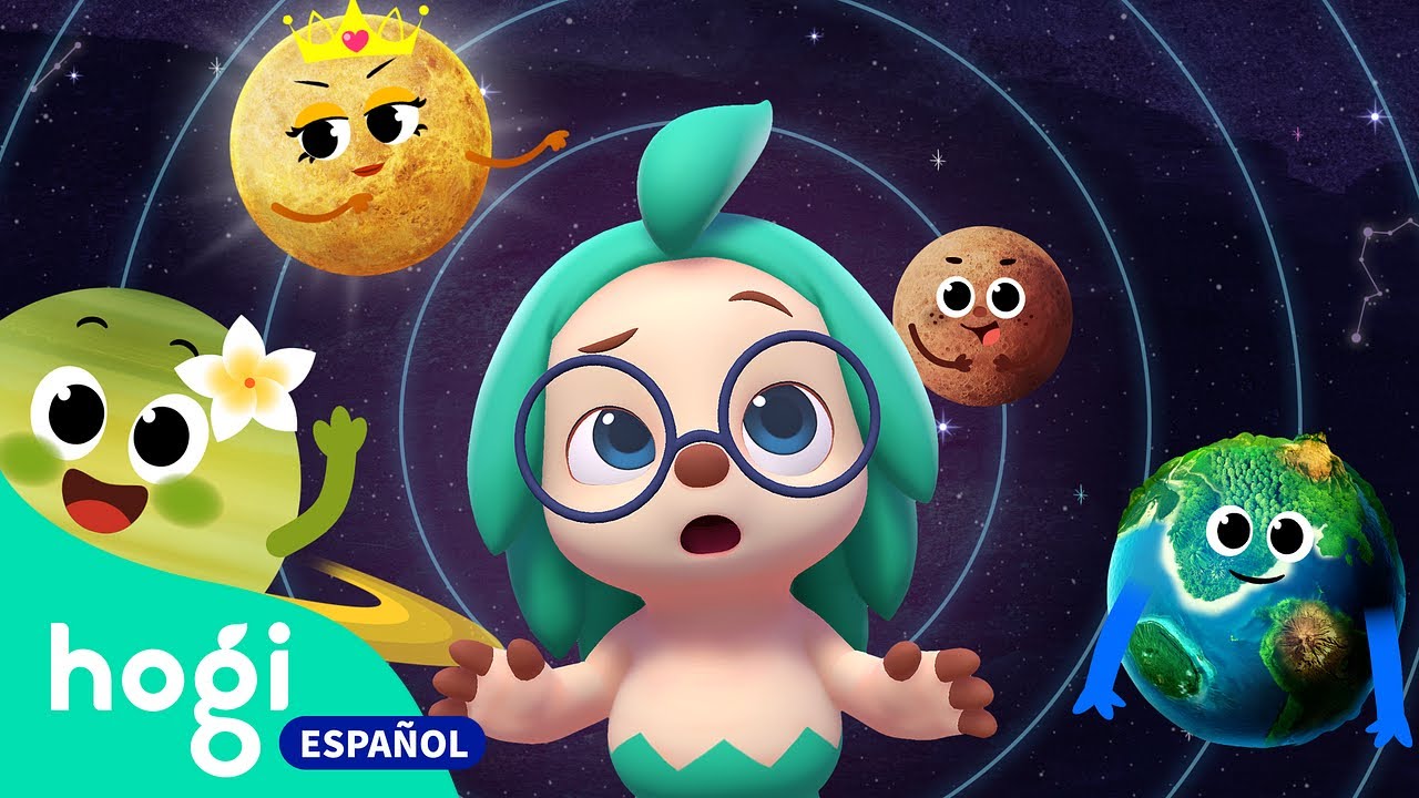 Planetas Desordenados | Exploremos el Espacio | Dibujo Animado | Hogi en  español - YouTube