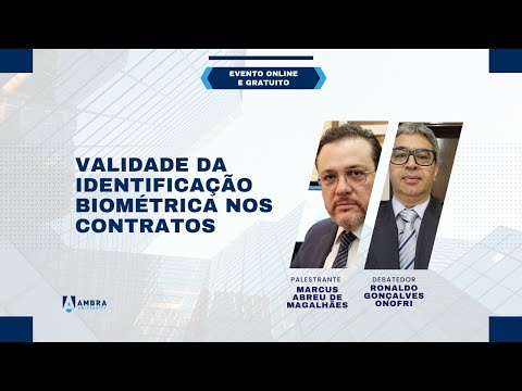 Palestra "Validade da Identificação Biométrica nos Contratos"