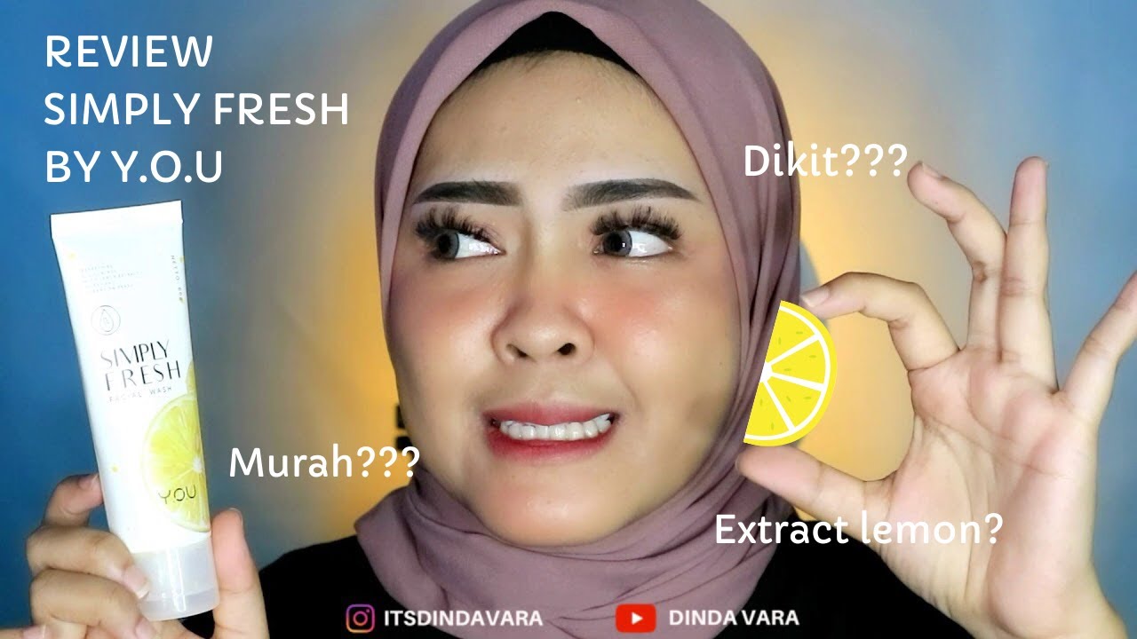 simply fresh facial wash