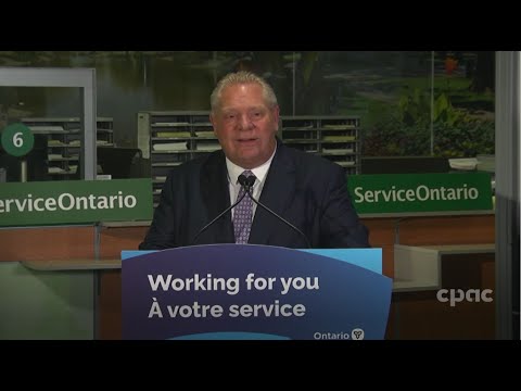 Premier Doug Ford