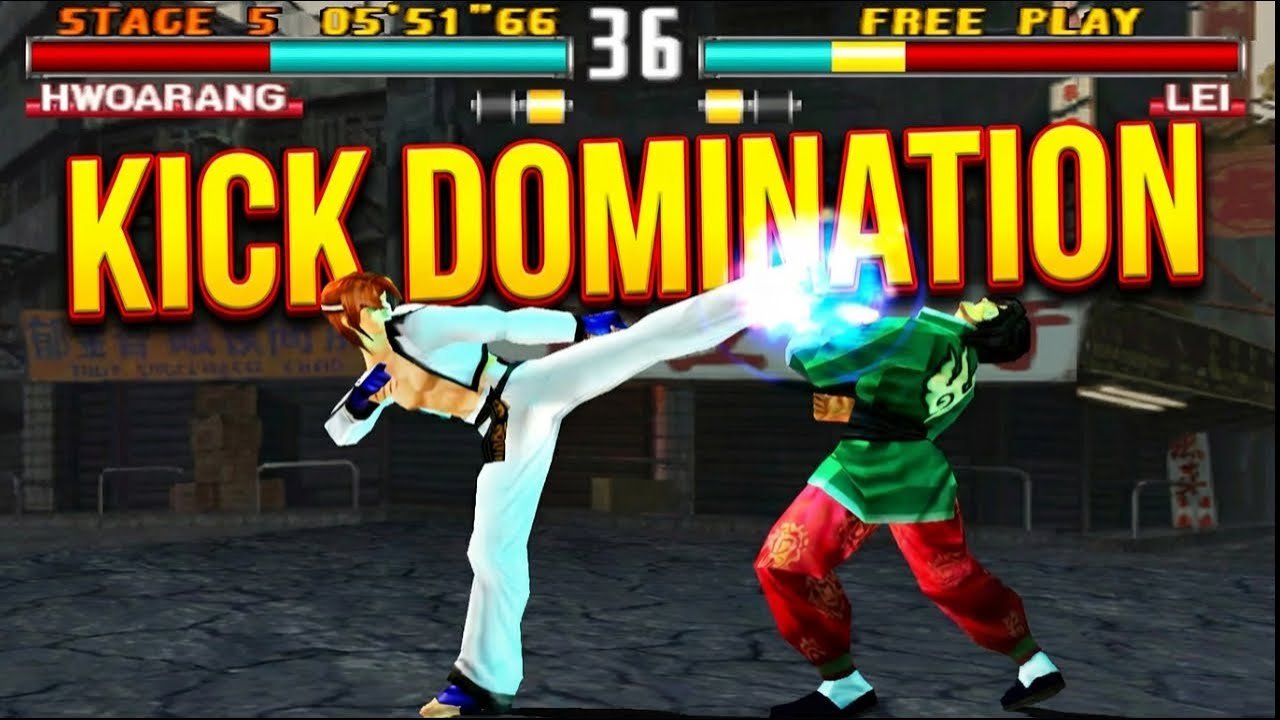 Идеальный забег Хворанга в аркадном режиме Tekken 3 | Чистое мастерство 4K