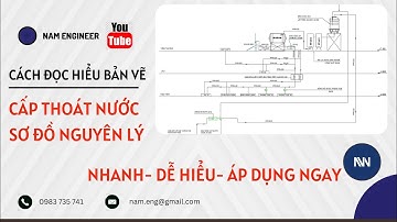 Cách đọc bản vẽ cấp thoát nước- Sơ đồ cấp nước #xaydung #capthoatnuoc