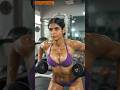Indian Girl bikini workout Bicep Curl | Indian Gym Girl Aesthetic #gymmotivation #girlmotivation