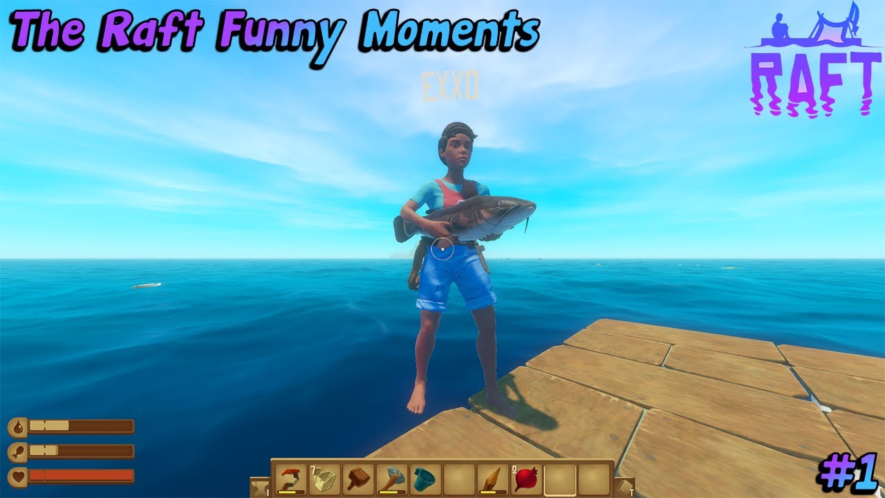 DON'T STEAL THE CUP (THE RAFT FUNNY MOMENTS) - YouTube