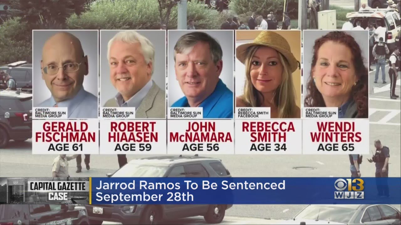 Jarrod Ramos To Be Sentenced On Sept. 28