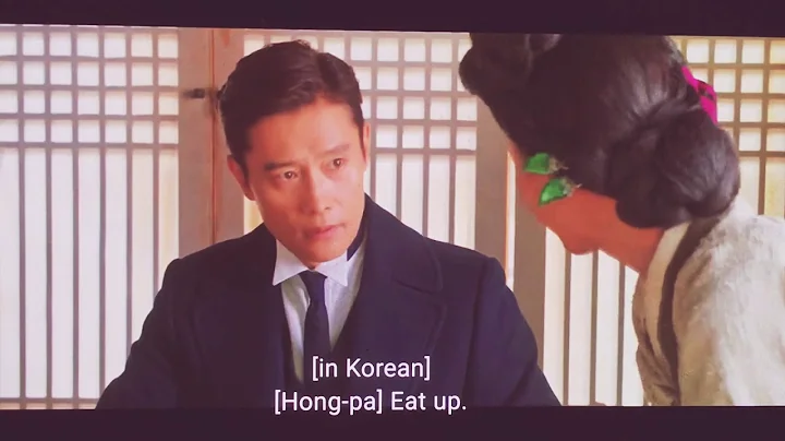 Rare footage of David McInnis speaking korean