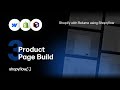 Build a Shopify Store in Webflow Using Relume - 3 of 4: Product Page Build