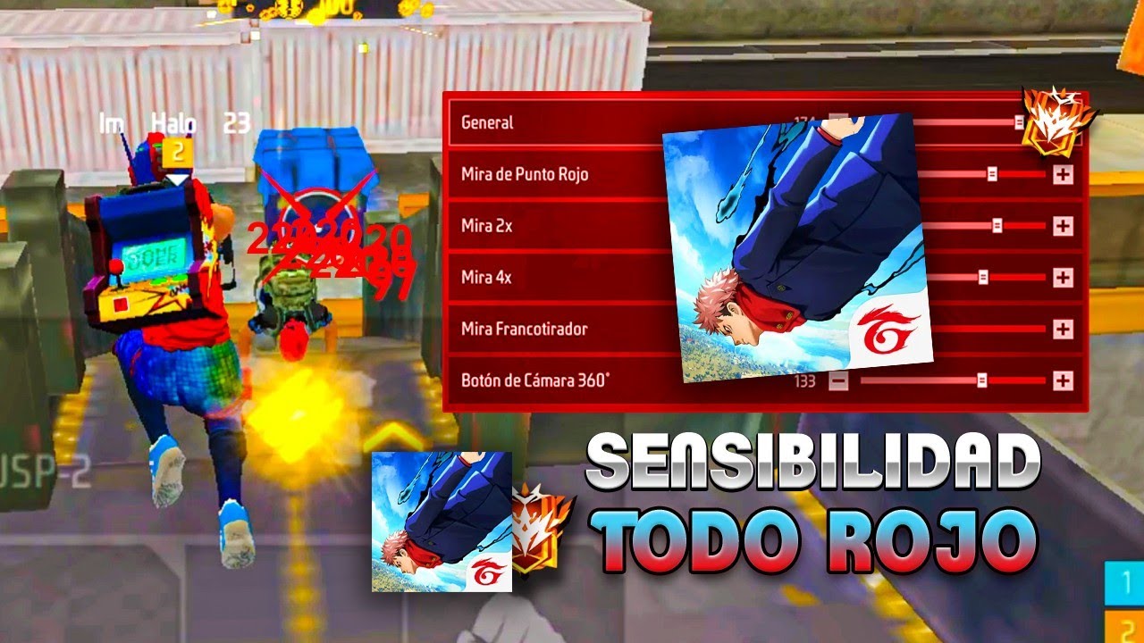 ✅ La MEJOR SENSIBILIDAD para DAR TODO ROJO en la NUEVA ACTUALIZACIÓN de FREE FIRE 2026