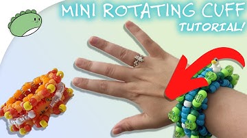 Mini Rotating Kandi Cuff Tutorial!
