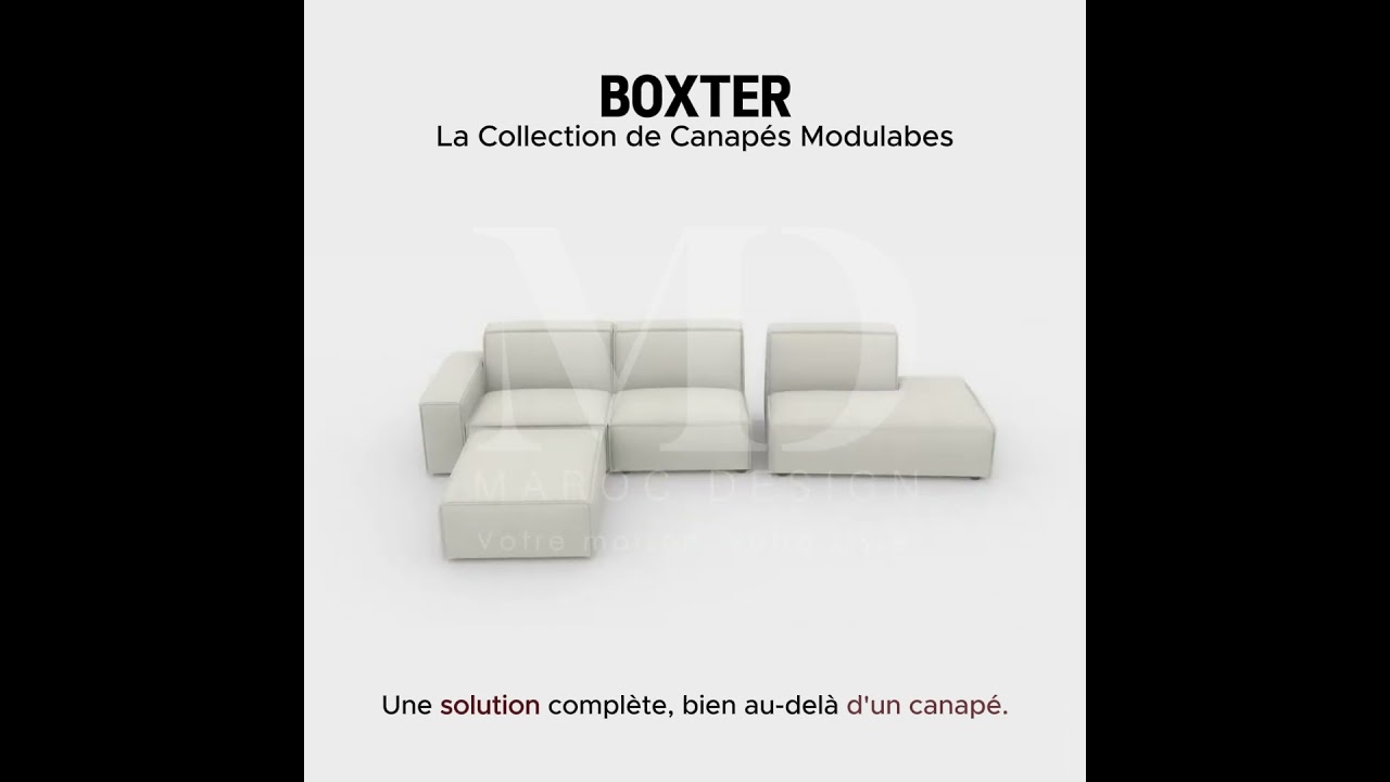 Collection BOXTER - Maroc Design