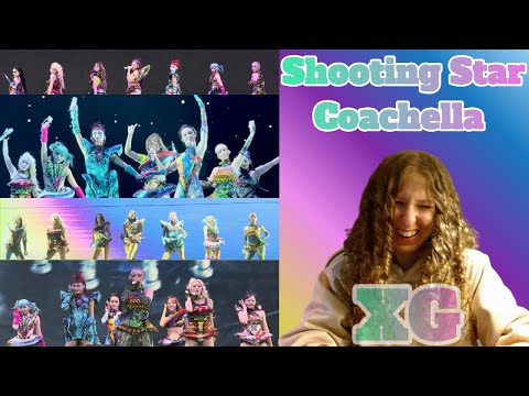 Reacting to XG Shooting Star Coachella Performance FanCam by powdrrrpuff
