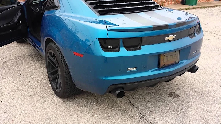 2010 camaro v6 cold start with headers